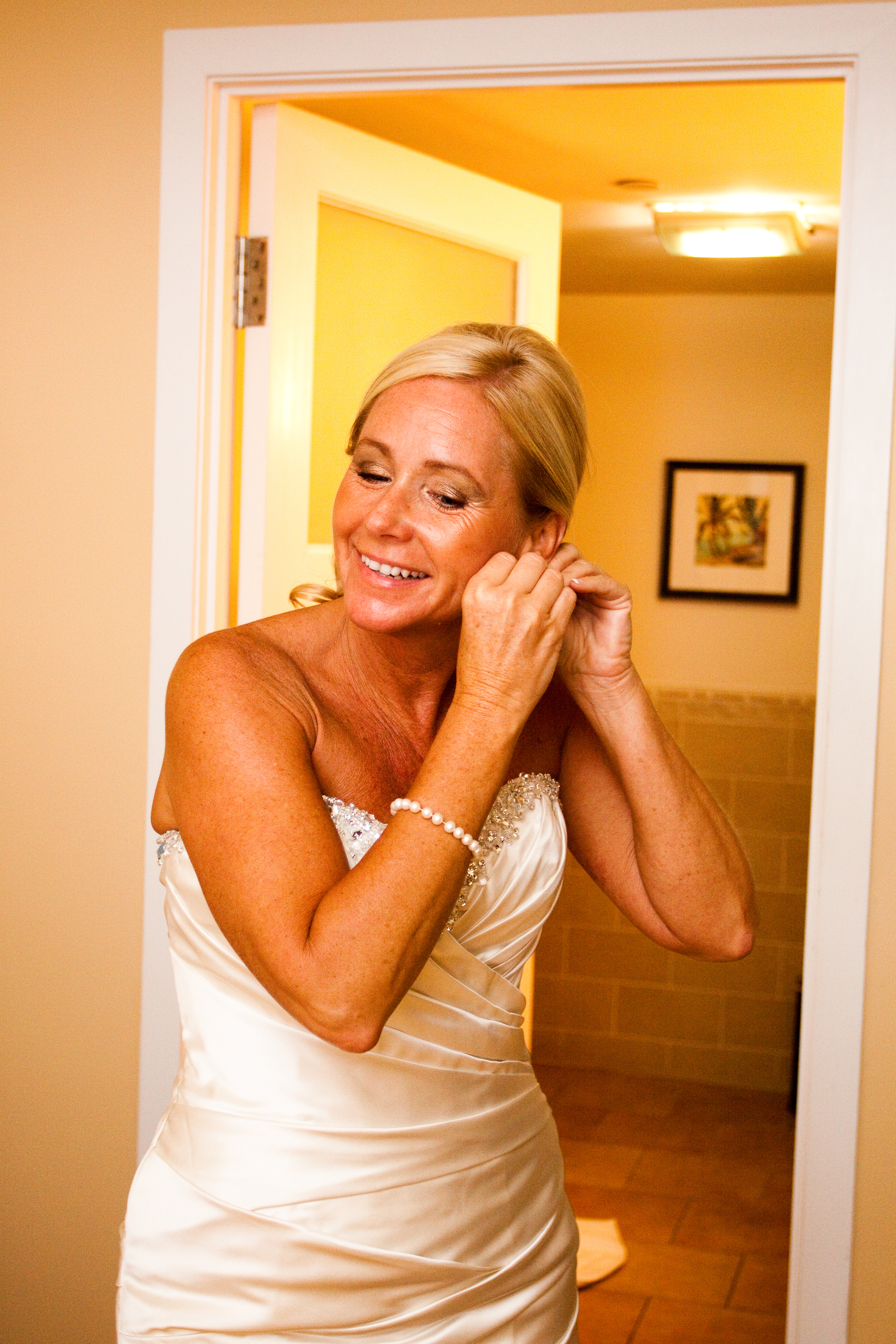 Bride getting ready for the big day